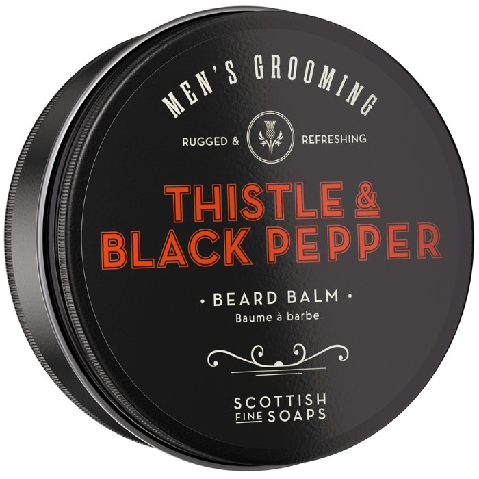 Scottish Fine Soaps Men's Grooming Thistle & Black Pepper Beard Balm -      Men's Grooming - 