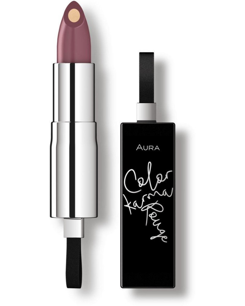 Aura Double Color Karma Lipstick -      - 
