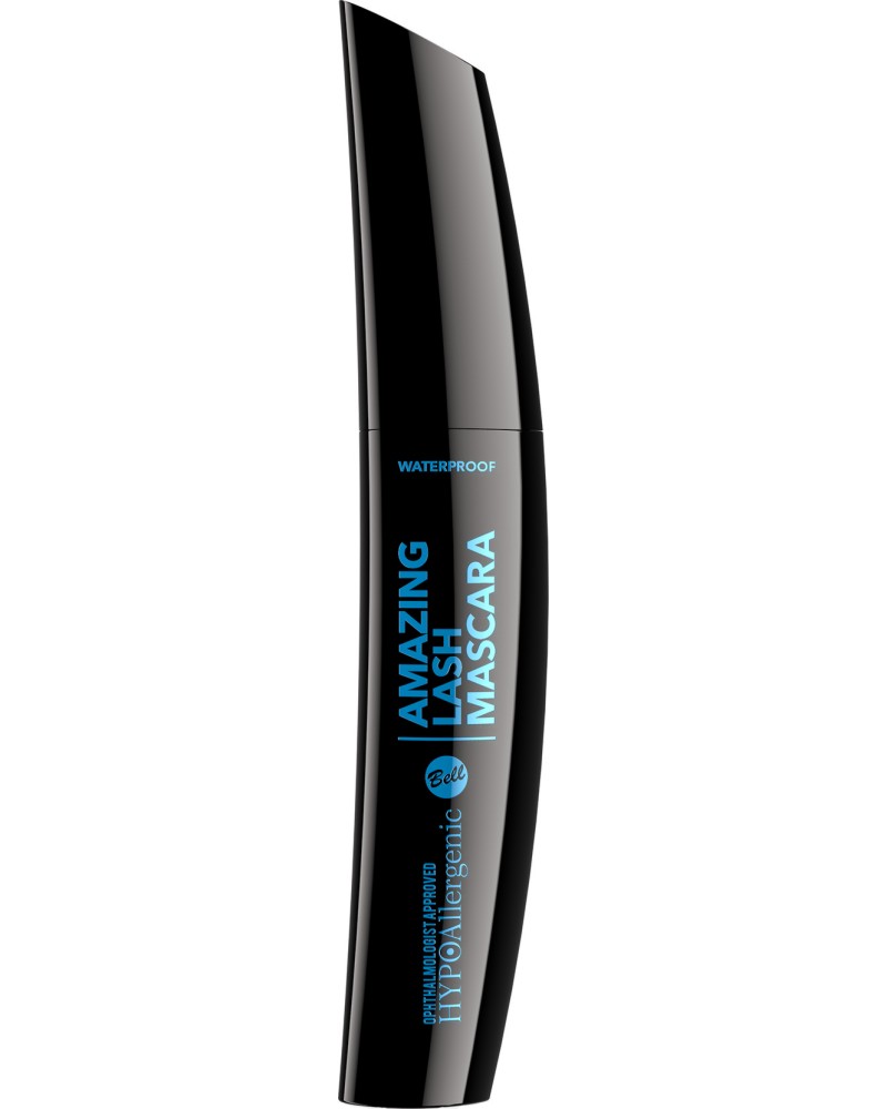 Bell HYPOAllergenic Amazing Lash Waterproof Mascara Bell HYPOAllergenic Amazing Lash Waterproof Mascara - Хипоалергенна водоустойчива спирала за мигли от серията HYPOAllergenic - спирала