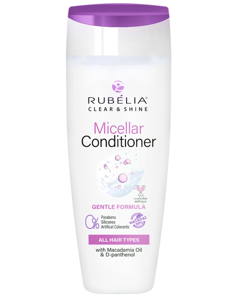 Rubelia Clear & Shine Micellar Conditioner Gentle Formula -         "Clear & Shine" - 