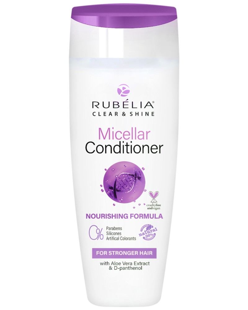 Rubelia Clear & Shine Micellar Conditioner Nourishing Formula -         "Clear & Shine" - 