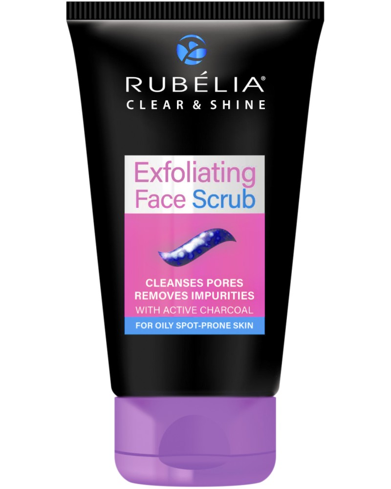 Rubelia Clear & Shine Exfoliating Face Scrub -         "Clear & Shine" - 