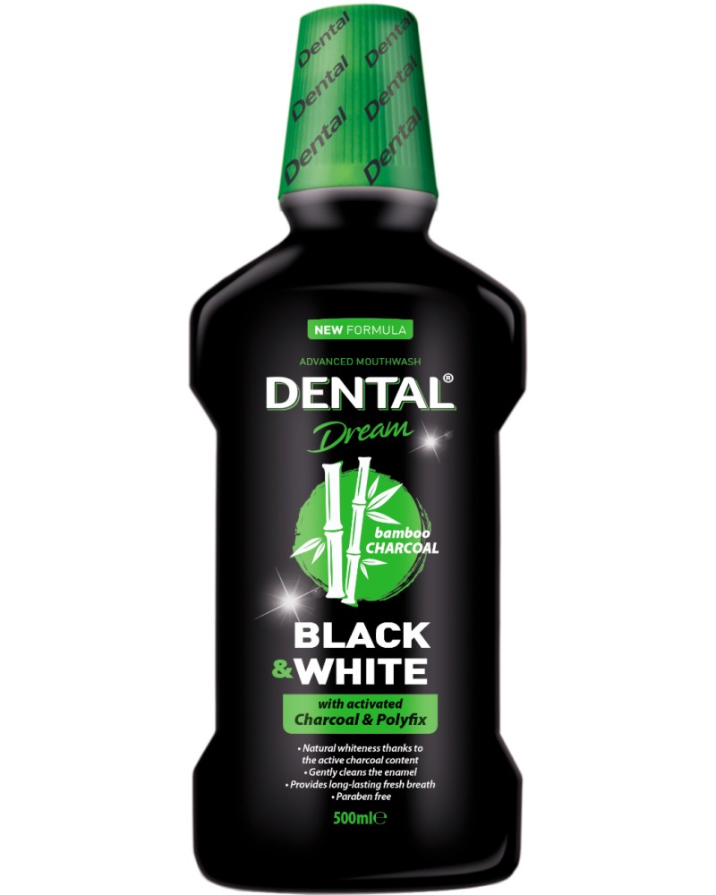 Dental Dream Black & White Mouthwash - ���� �� ���� � ������� ������ - �������