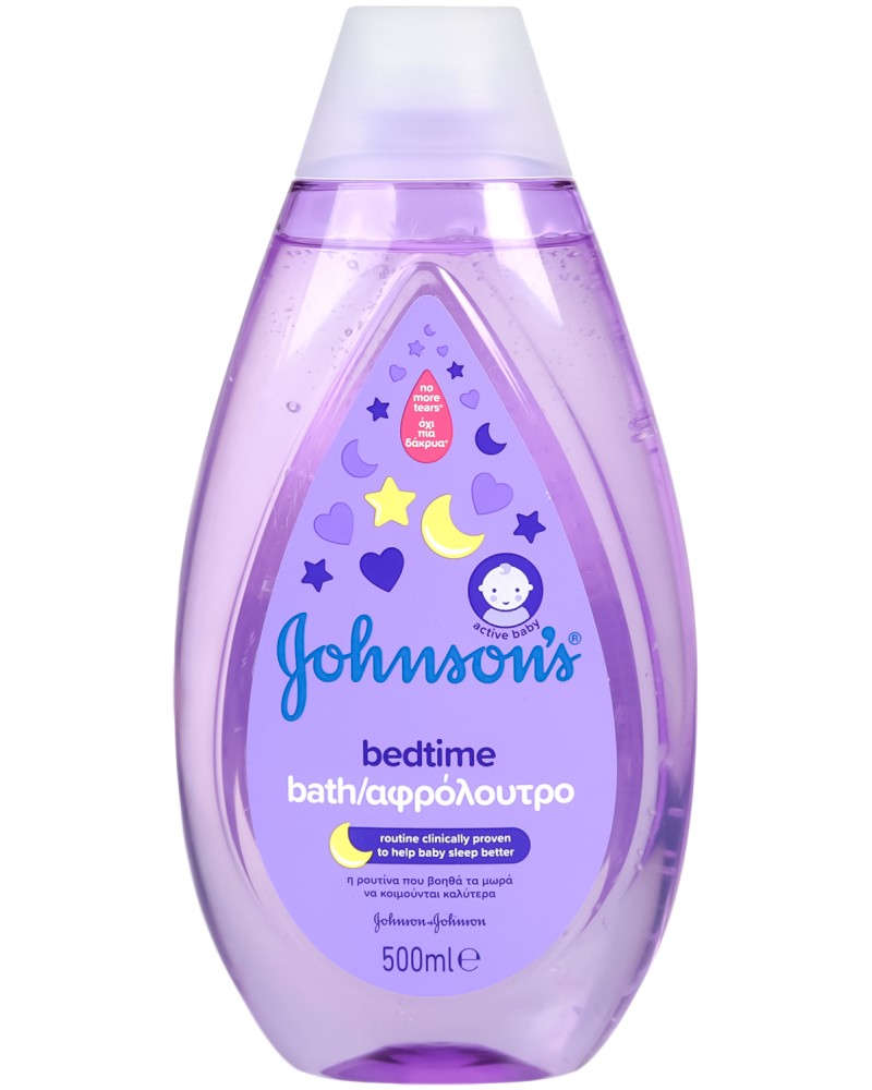 Johnson's Baby Bedtime Bath - Бебешка пяна за вана за спокоен сън от серията "Bedtime" - пяна
