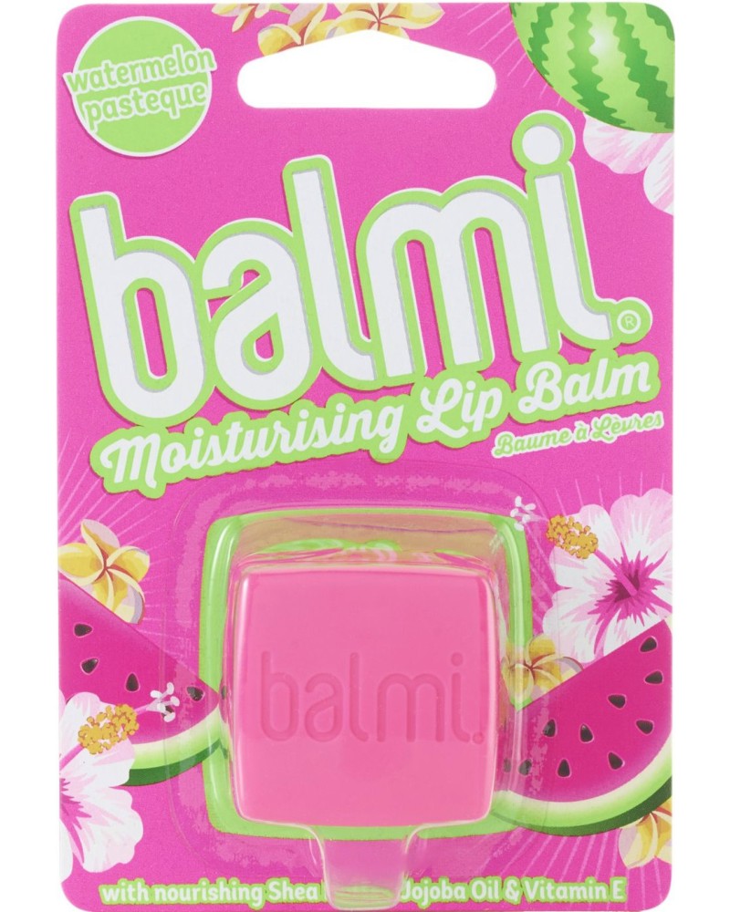 Balmi Moisturising Lip Balm - Watermelon -         - 