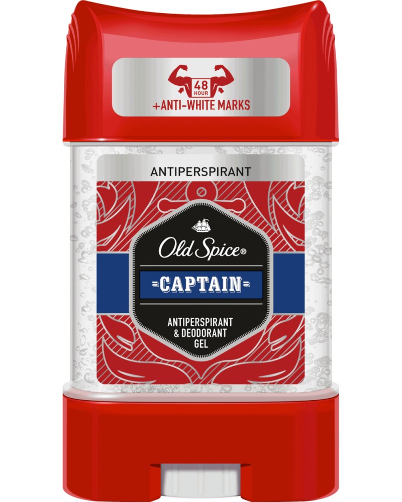 Old Spice Captain Antiperspirant Deodorant Gel -         Captain - 