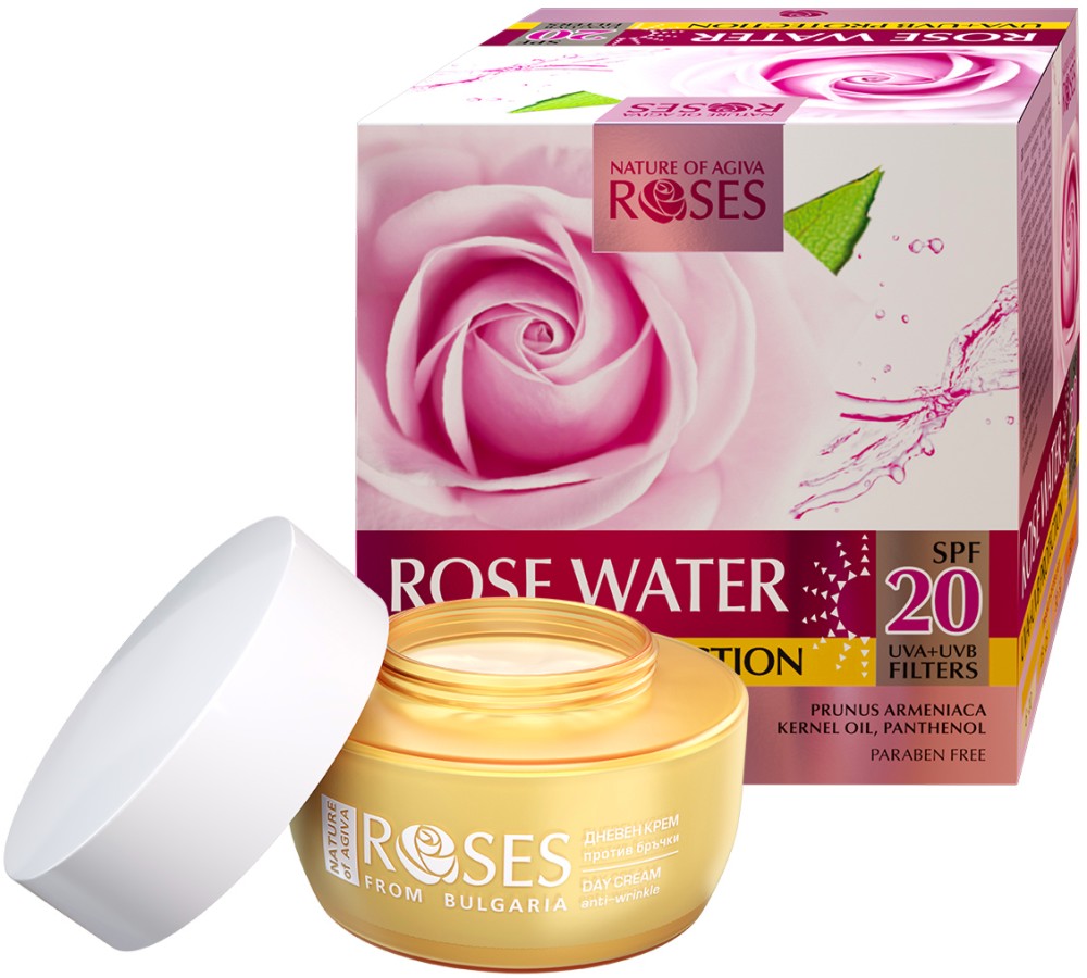 Nature of Agiva Roses Protective Day Cream SPF 20 -      Roses - 