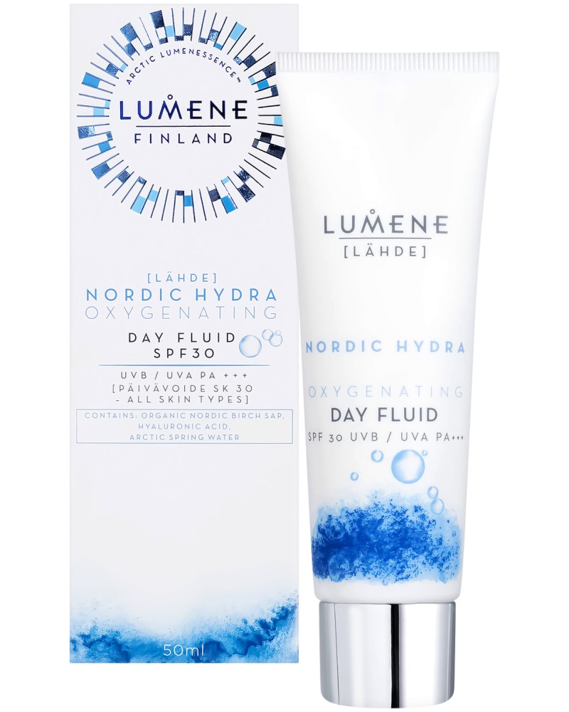 Lumene Lahde Nordic Hydra Oxygenating Day Fluid SPF 30 -       Lahde - 