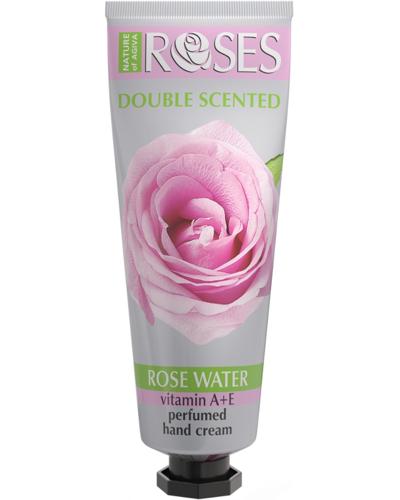 Nature of Agiva Rose Water Perfumed Hand Cream -         "Roses" - 
