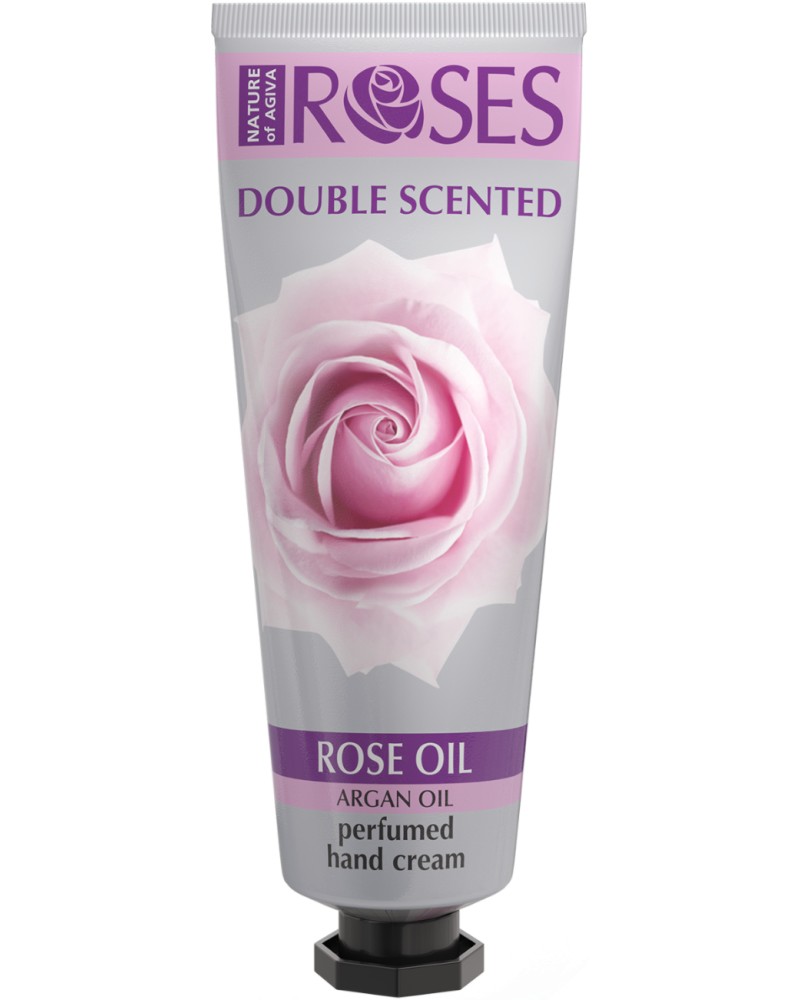 Nature of Agiva Roses Perfumed Hand Cream -           "Roses" - 