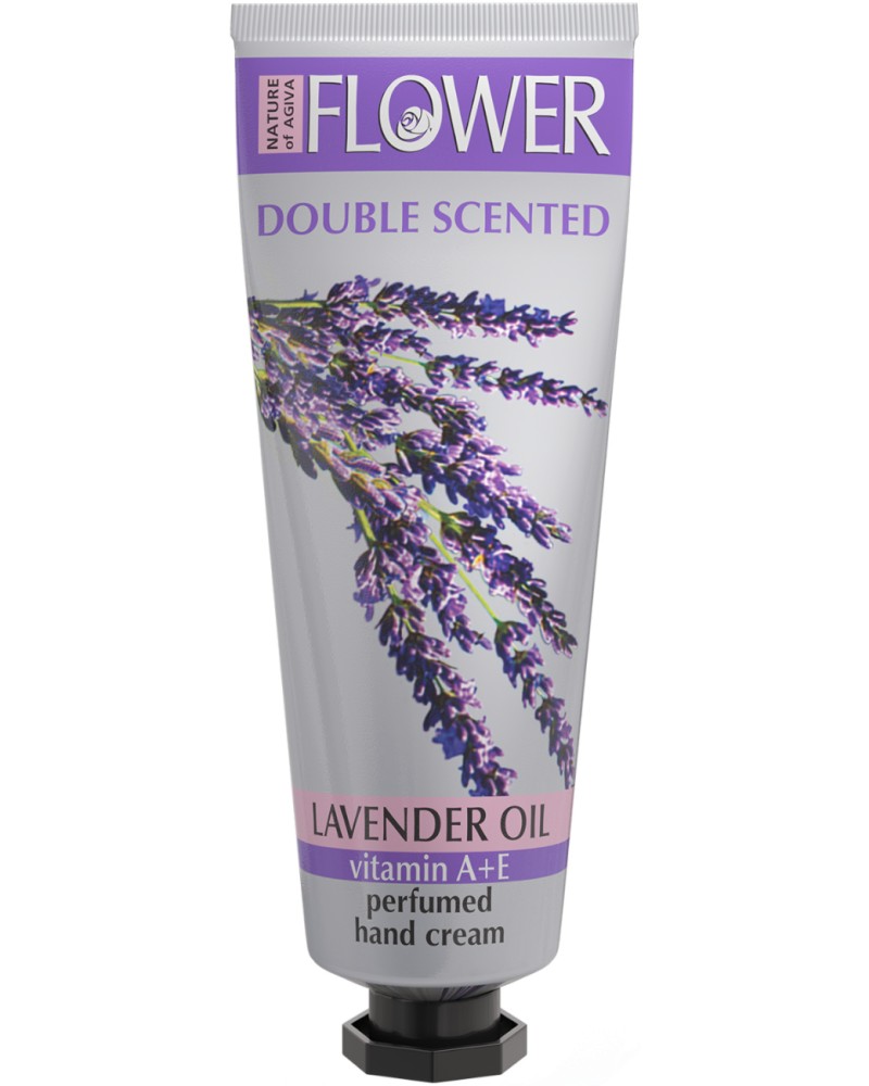 Nature of Agiva Flower Lavender Oil Hand Cream -        Flower - 