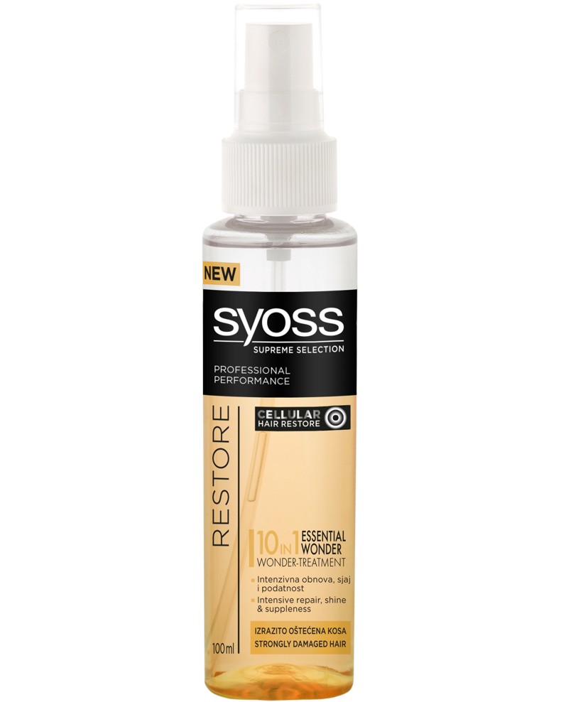 Syoss 10 in 1 Essential Wonder Treatment -        - 