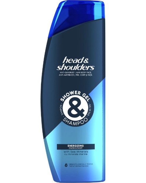 Head & Shoulders Energizing Shower Gel & Shampoo - ��� ��� � ������� 2 � 1 �� ���� - �������
