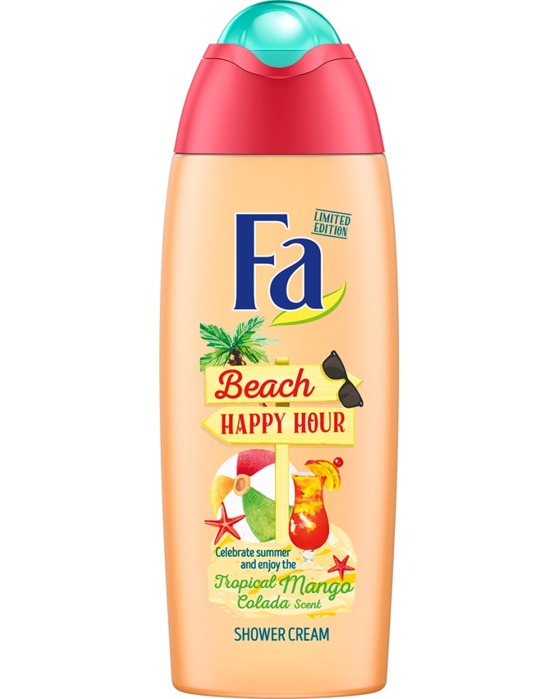 Fa Beach Happy Hour Tropical Mango Colada Shower Cream -        - 
