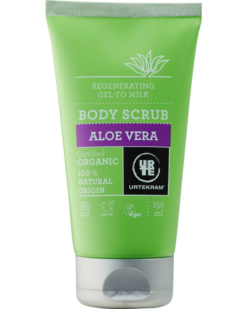 Urtekram Aloe Vera Regenerating Body Scrub -        Aloe Vera - 