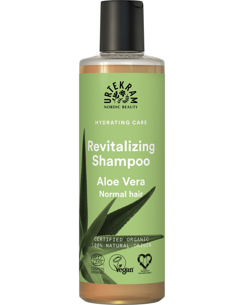 Urtekram Aloe Vera Revitalizing Hair Shampoo -        "Aloe Vera" - 