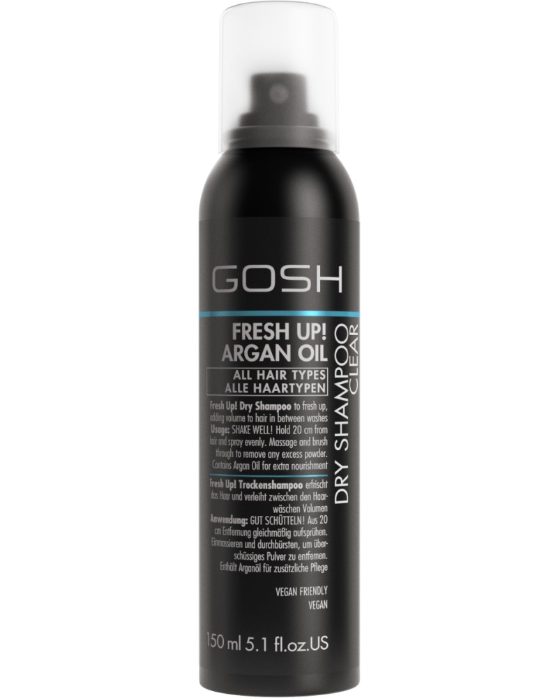 Gosh Fresh Up Dry Shampoo Argan Oil All Hair Types -          - 