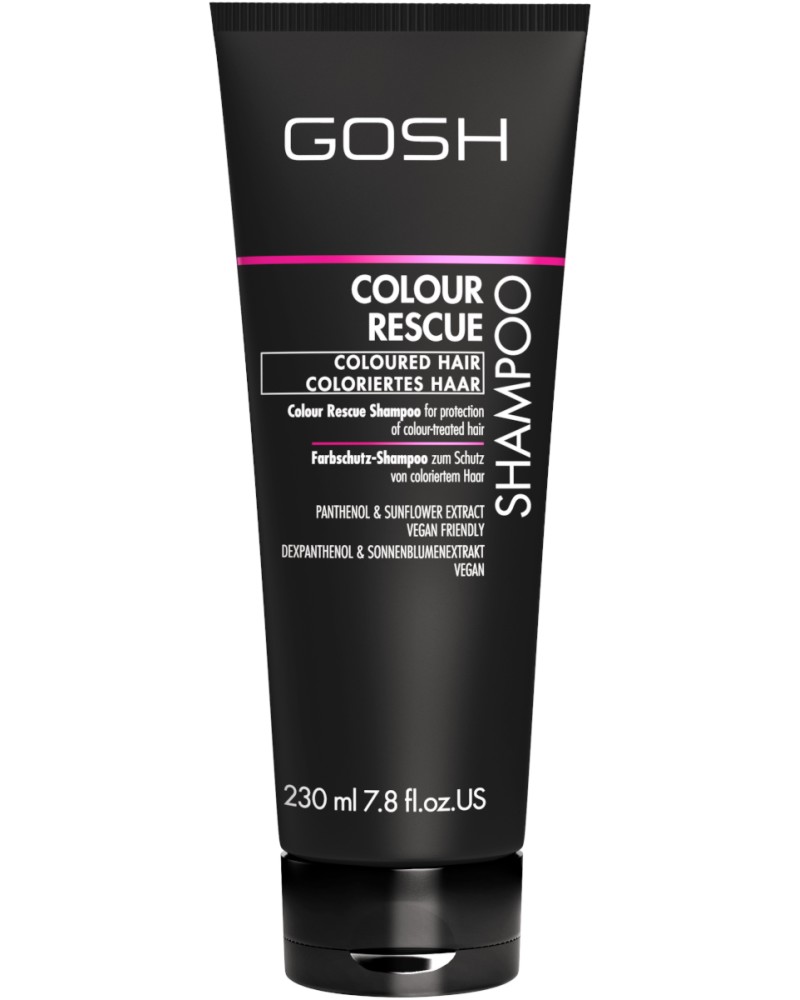 Gosh Color Rescue Hair Shampoo -       Color Rescue - 