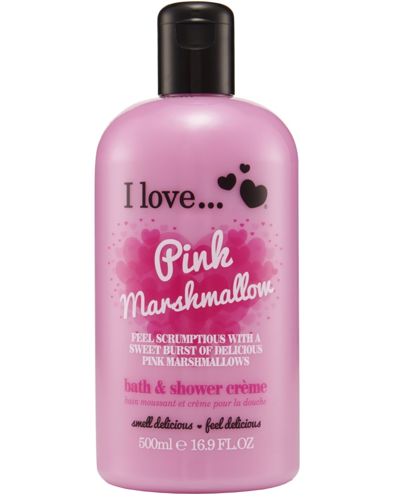 I Love Pink Marshmallow Bath & Shower Cream -            -  
