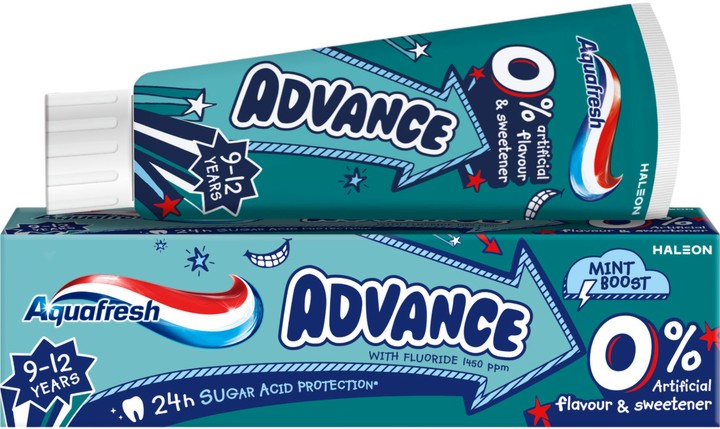 Aquafresh Advance Kids Toothpaste -    , 9-12  -   