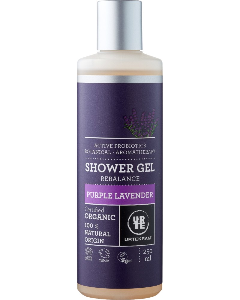 Urtekram Purple Lavender Shower Gel -          "Purple Lavender" -  