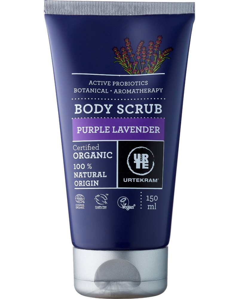 Urtekram Purple Lavender Body Scrub - ��� ���������� �� ���� � �������� �� ��������� �� ������� "Purple Lavender" - �������