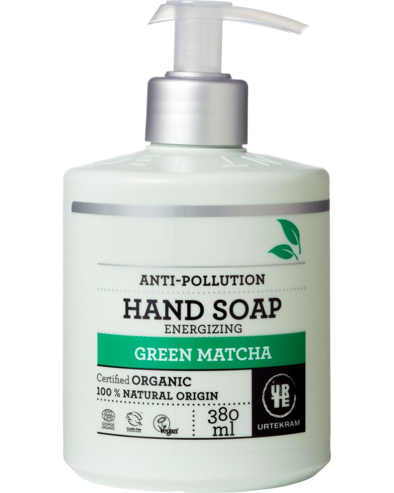 Urtekram Green Matcha Anti-Pollution Hand Soap -        Green Matcha - 