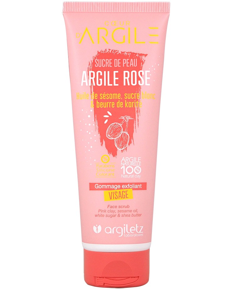 Argiletz Pink Clay Face Scrub -       - 