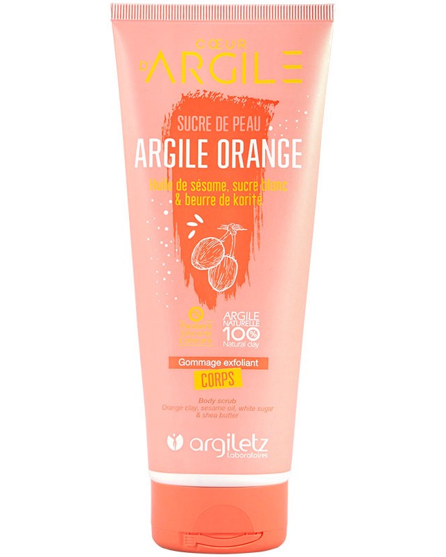 Argiletz Orange Clay Body Scrub - ���������� �� ���� � ����� ����� - �������