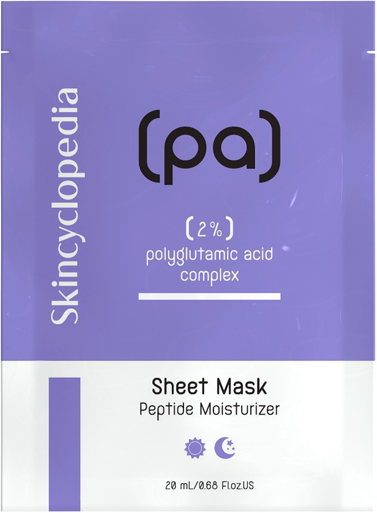 Skincyclopedia Peptide Moisturizer Sheet Mask -         - 