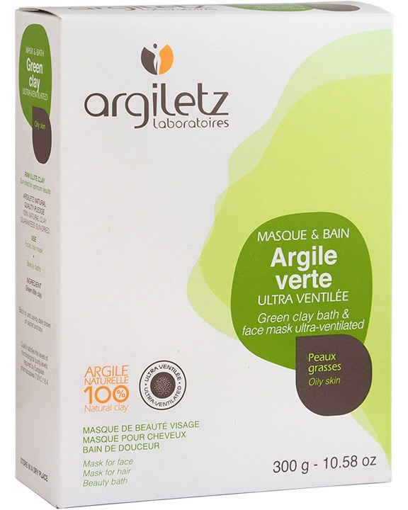 Argiletz Green Clay Bath & Face Mask -      - 