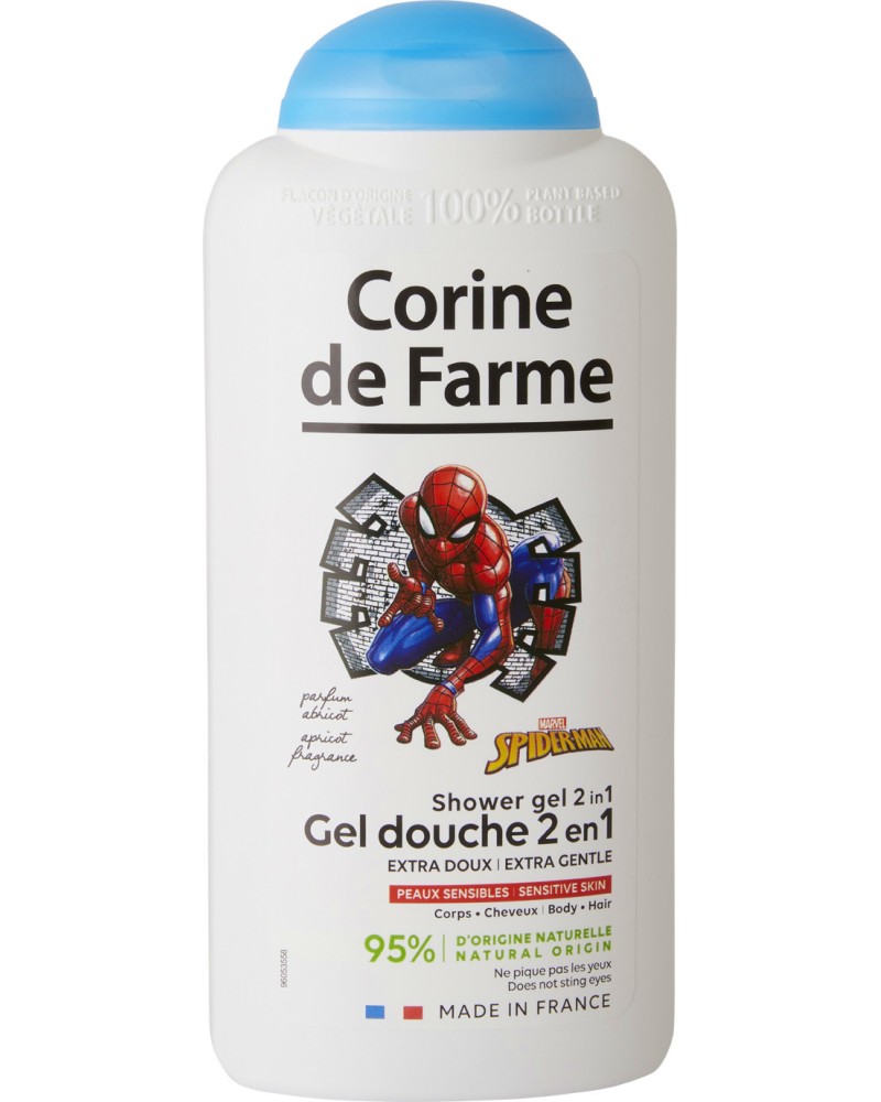 Corine de Farme Spiderman Shower Gel 2 in 1 -           -  