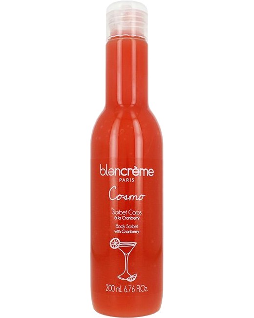 Blancreme Cosmo Body Sorbet Gel Blancreme Cosmo Body Sorbet Gel - Сорбе за тяло с аромат на коктейл Космополитън - продукт