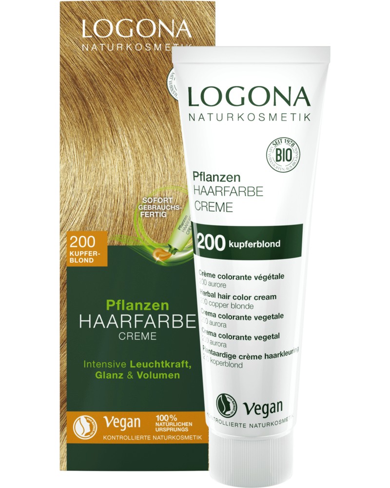 Logona Herbal Hair Color Cream -       - 