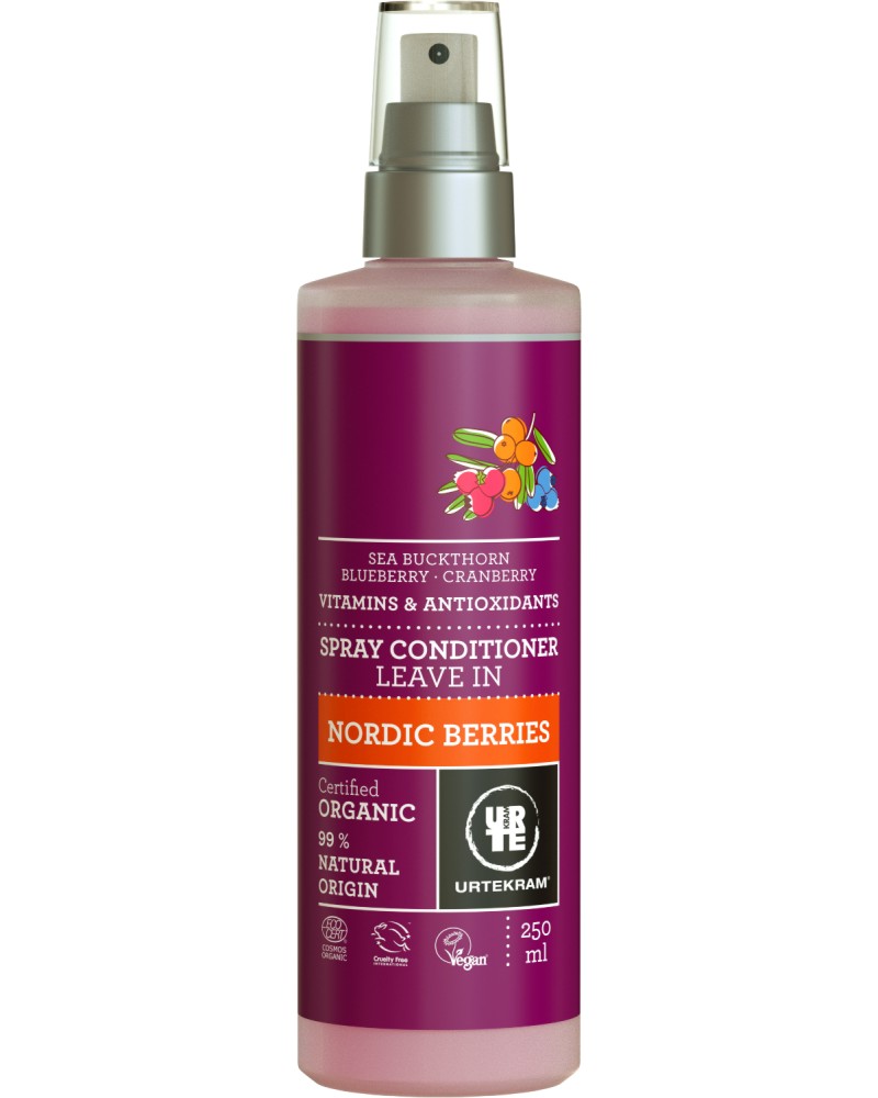 Urtekram Nordic Berries Spray Conditioner -         "Nordic Berries" - 