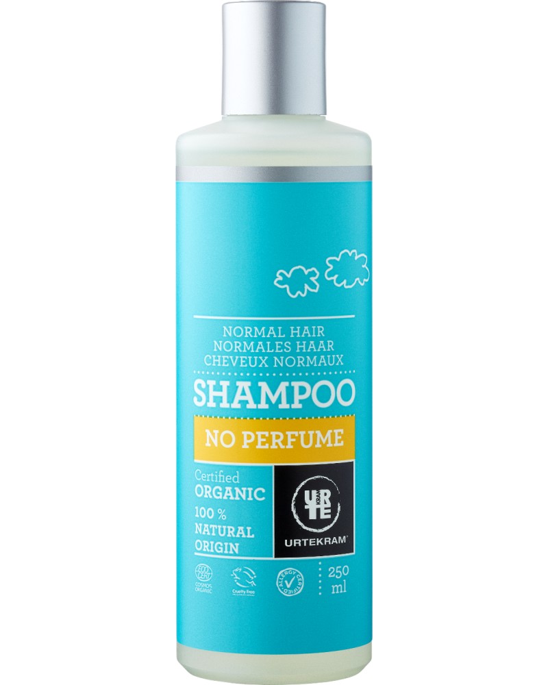 Urtekram No Perfume Normal Hair Shampoo -          "No Perfume" - 