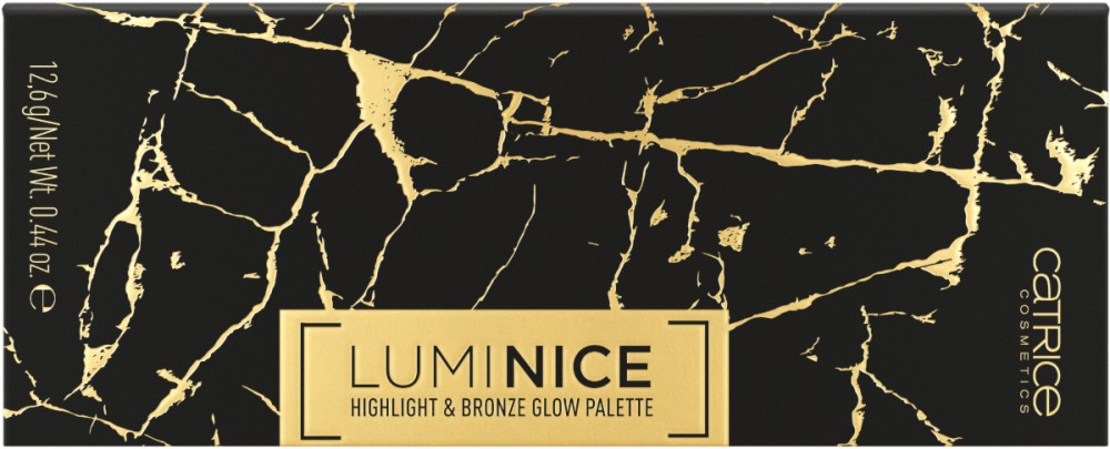 Catrice Luminice Highlight & Bronze Glow Palette - ������� � ���������� � �������� �� ���� - �������