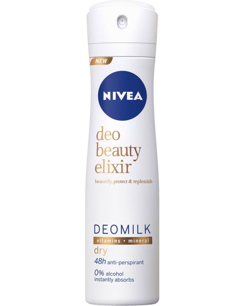 Nivea Deomilk Beauty Elixir Dry -       "Beauty Elixir" - 