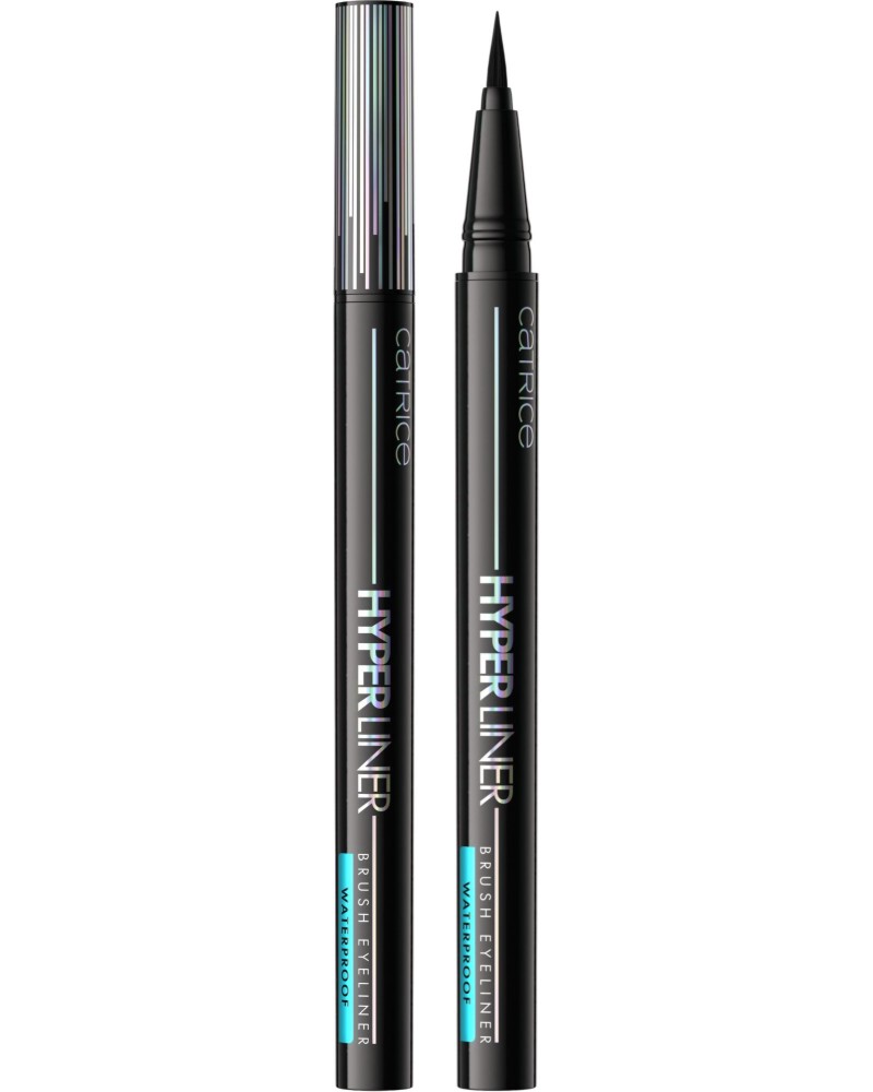 Catrice Hyper Liner Brush Eyeliner Waterproof Catrice Hyper Liner Brush Eyeliner Waterproof - Водоустойчива очна линия за прецизно очертаване - очна линия