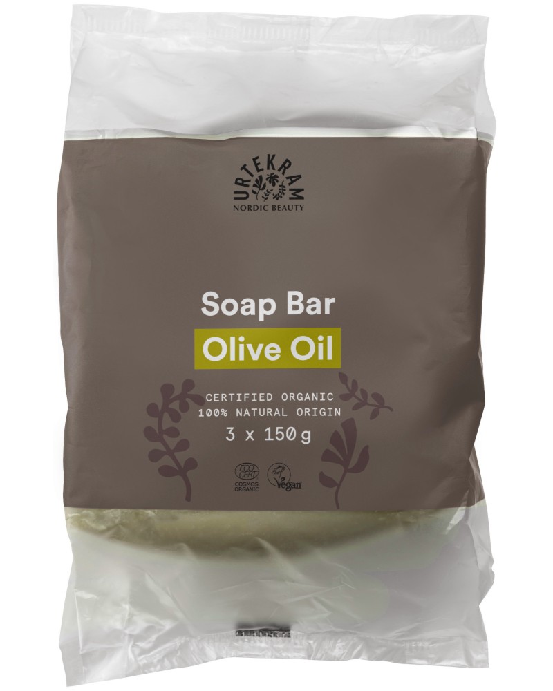 Urtekram Olive Oil Soap Bar -    , 3  - 