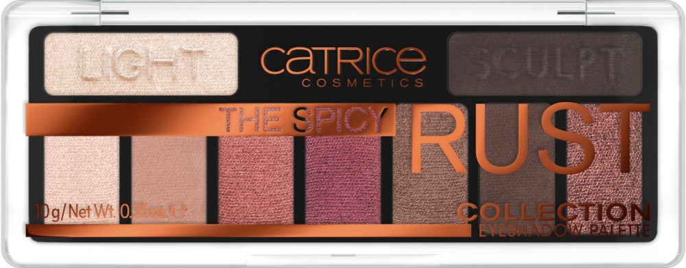 Catrice The Spicy Rust Eyeshadow Pallete -   9     - 