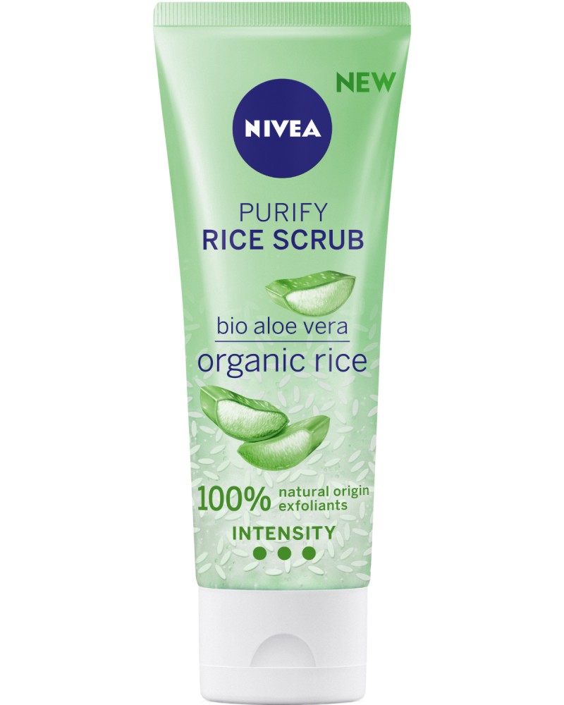 Nivea Purify Rice Scrub -          - 