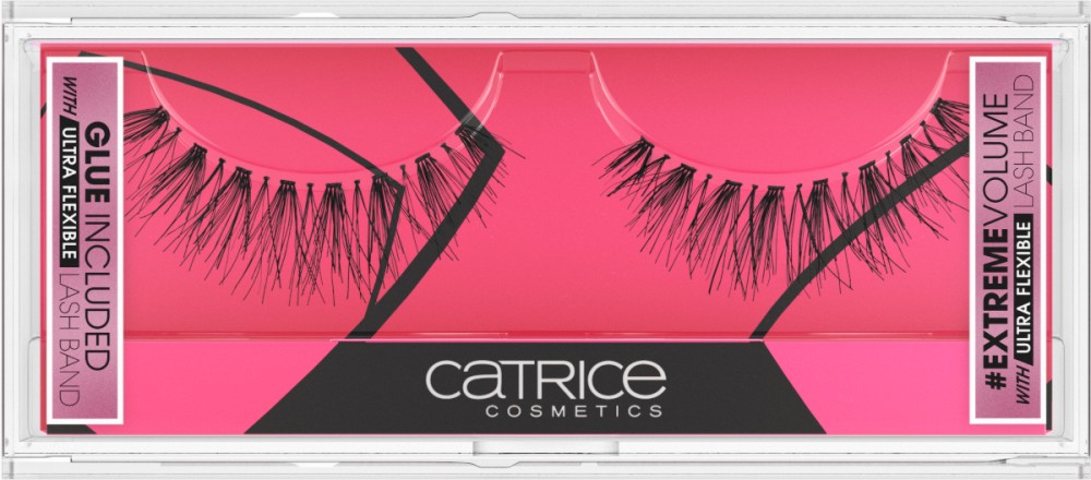 Catrice InstaExtreme Volume Lashes - Изкуствени мигли в комплект с лепило - продукт