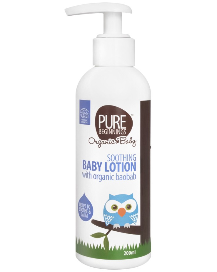 Pure Beginnings Organic Baby Soothing Baby Lotion -          - 
