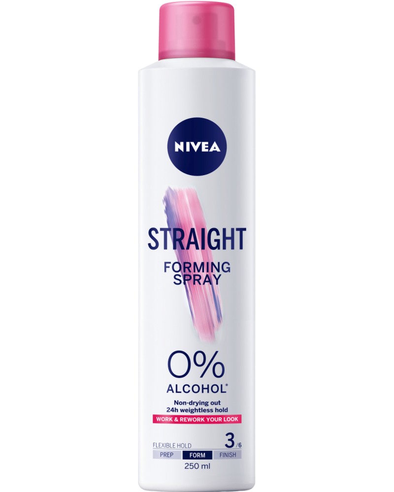 Nivea Straight Forming Spray -      - 