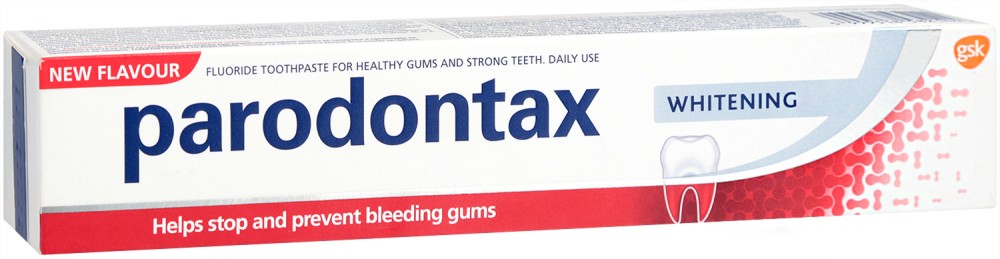 Parodontax Whitening Fluoride Toothpaste -           -   