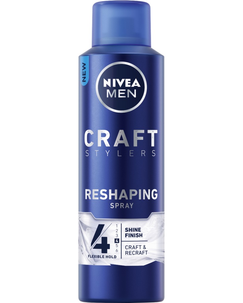 Nivea Men Craft Stylers Reshaping Hairspray -         "Craft Stylers" - 