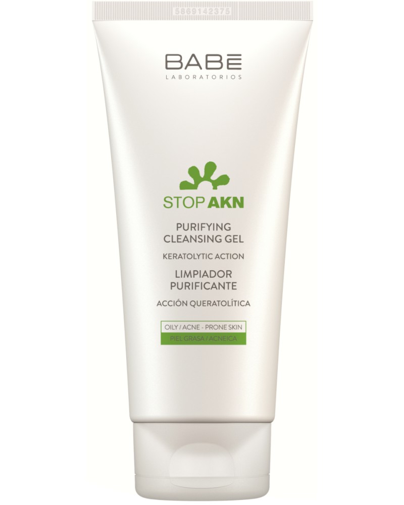 BABE Stop AKN Purifying Cleansing Gel -            "Stop AKN" - 