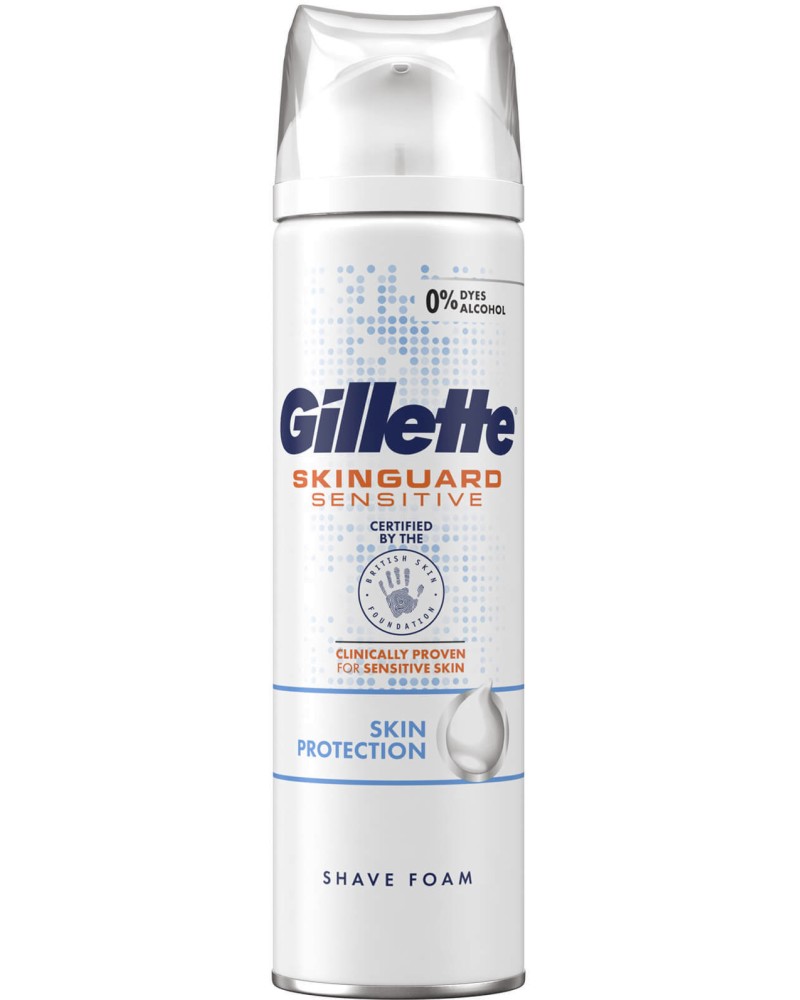Gillette SkinGuard Sensitive Shave Foam -       - 