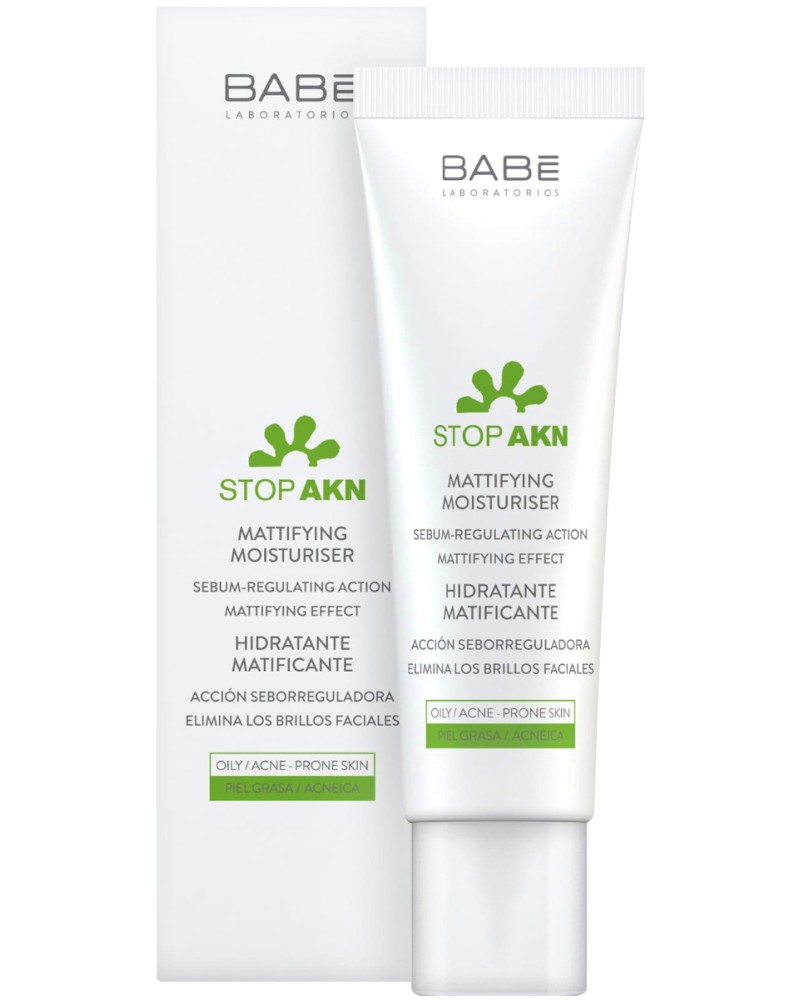 BABE Stop AKN Mattifying Moisturiser -            "Stop AKN" - 